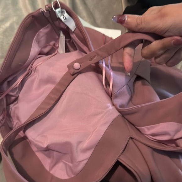 NWT Likely Stapleton Tie Waist Halter Maxi Gown in Nostalgic Rose Size 8 $328 - Picture 7 of 9